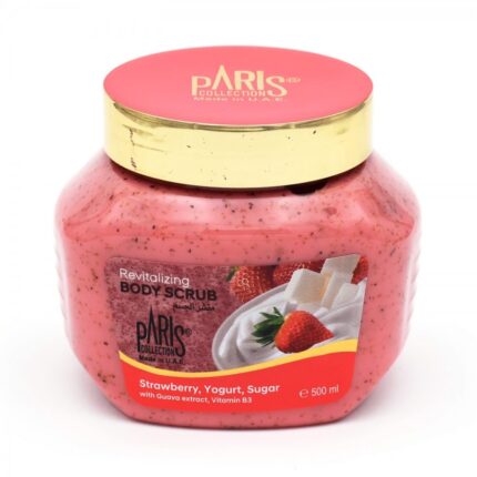 Scrub Paris Collection Strawberry, Yogurt, Sugar Body Scrub 500ml 0248-21