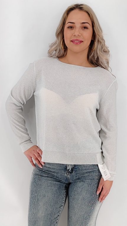 Μπλούζα Λούρεξ Λαιμόκοψη 1231-08