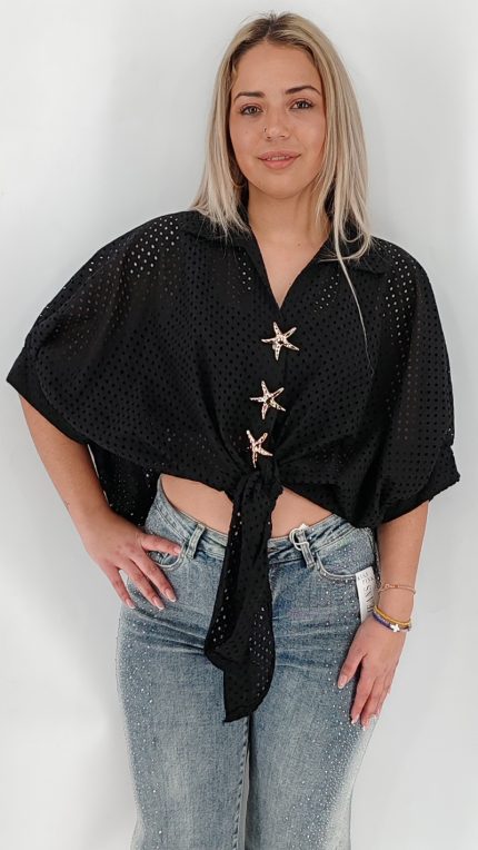 Πουκάμισο Zeta Otto Κηπούρ Με Κοπή Λέιζερ 1227-02