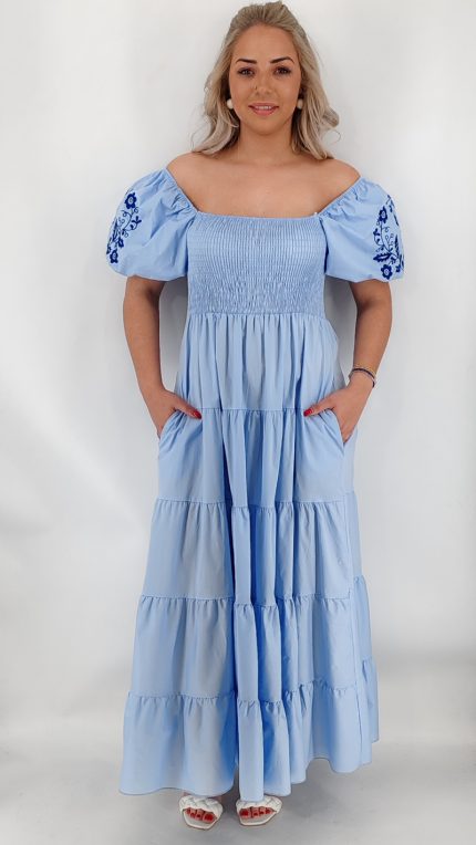 Φόρεμα Zeta Otto Με Κέντημα 1248-17