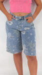 Βερμούδα Jean Floral 1301-12