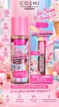 COSMI Premium Ice Cream Marshmallow Beauty Set – Body Mist Glitter & Lip Oil 1365-22