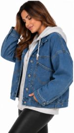 Jean Jacket Με Φούτερ 1379-13 - Image 3