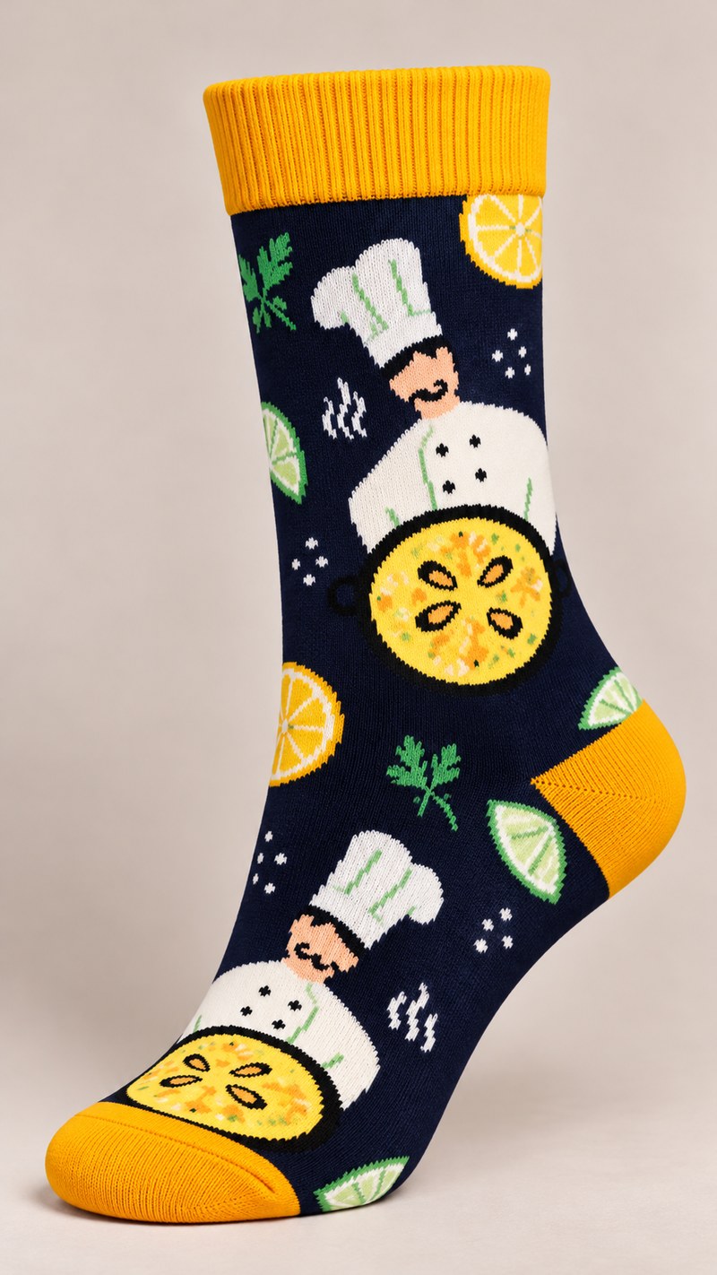 LaFemme_Chef_800x1422 Unisex Viral Socks 1405-23 - Image 1